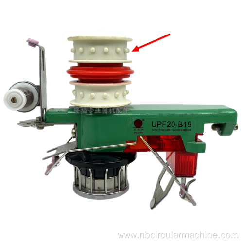 UPF20-B19 positive yarn feeder